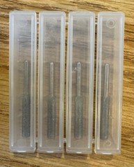 4 pc 5/32″ DIAMOND BURR CHAINSAW SHARPENER Stone File fits Dremel 1453