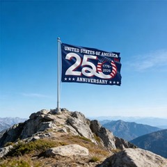 3x5Ft 1776-2026 250th Anniversary Flag USA 250 Years America 1-Side