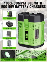 Upgraded 10Ah 7.5 Lithium-ion Battery For EGO 56V 56 Volt BA5600T BA4200 BA2800