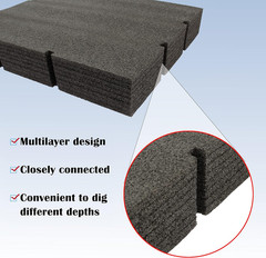 Packout Foam Inserts 48-22-8452 Fits for Milwauke Packout Drawer Tool Boxes48-22