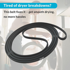 341241 Dryer Belt Compatible with Whirlpool Kenmore Amana Maytag Roper Replaceme