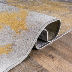 Rugshop Carpet Runners for Hallways Modern Distressed Abstract Non Slip Rugs 2×7
