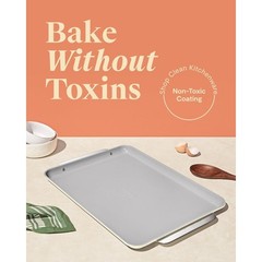 Caraway Non-Stick Ceramic Baking Sheet – Naturally Slick Ceramic Coating – Cream
