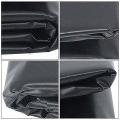 20 Mil HDPE Fish Pond Liner Pond Liners Waterproof Fish Liner Black Easy Cutting