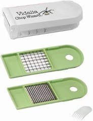 Vidalia Chop Wizard Fasted/Safest/Easiest Way to Chop or Dice Fruit, Vegetables