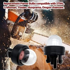 4 Packs Primer Bulb Pump Bulbs for Homelite Echo Stihl Poulan Craftsman chainsaw