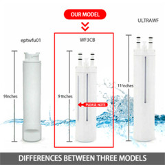 4 Pack Frigidaire WF3CB PureSource 3 Replacement Refrigerator Water Filter