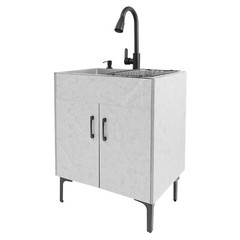 Multi-Function Modern Sink Cabinet Set For Home Kitchen Commercial Restaurant