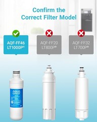 AQUA CREST LT1000PC ADQ747935 Replacement for LG® LT1000P®/PC/PCS ThinQ® Refrige