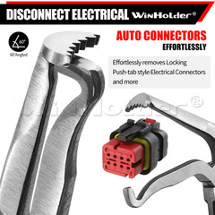 Electrical Disconnect Pliers 60° Automotive Electrical Connector Separator US