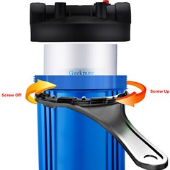 Geekpure 4 Pack PP Sediment Replacement Water Filter 4.5″ x 10″ – 5 Mic
