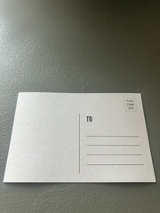 1PCS Blank 4×6 Postcards, 300 GSM White Paper for Mailing & Invitations