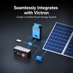 2025 LiTime 24V 100Ah Smart ComFlex LiFePO4 Lithium Battery For Solar RV Marine