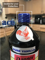 Twelve (12) Danncy Pure Mexican Vanilla Extract – Dark Color (1 Liter each)