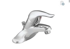 Moen L64621 Chateau Centerset Bathroom Sink Faucet, Polished Chrome