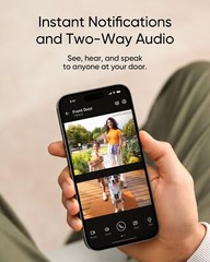 eufy E340 Security Video Doorbell 2K HD Dual Cameras with Delivery Guard |Refurb