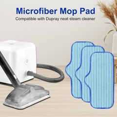 Machine Washable Microfiber Replacement Pads for Dupray Steam Cleaners – 3 Pack