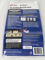 Kidde KN-COEG-3 Gas & Carbon Monoxide Alarm Detector with Battery ,New & Sealed