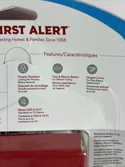 First Alert BRK Electronics 1039885 Carbon Monoxide Gas Detector
