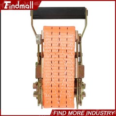 Findmall 1.5″ x 15′ Ratchet Straps J Hook 4000-lbs Heavy Duty Tie Downs 10 Pack