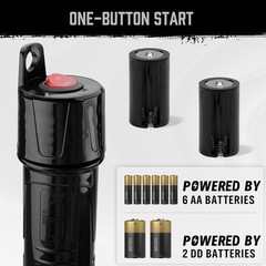 Battery Powered Electric Fuel Transfer Siphon Pump Gas Oil Water Liquid 2.2 GPM