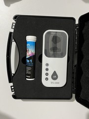 Pawfly 7 in 1 Digital Water Testing Kit, 50 Strips Hot Tub Test Kit Digital Pool