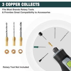 1.2Amp Corded Dremel Rotary Tool Kit With 306PC Rotary Tool Dremel Accessory Kit