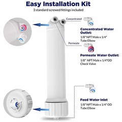 150 GPD RO Membrane Maple Syrup Reverse Osmosis System Water Filter Housing Kit
