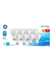 GE LED BR30 Soft White Indoor Floodlight Bulb (8 Pack) – Energy Star Certified