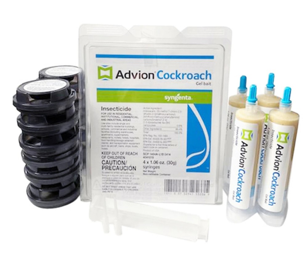 Advion Mega Kill Kit – 4 pack of Gel Tubes & 1 Bag of 12 Bait Arenas – NEW