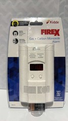 Firex Plug-In Explosive Gas and Carbon Monoxide Detector, 9V Battery Backup