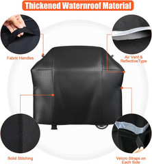 51 Inch Grill Cover for Weber Spirit 200 and 300 Series Outdoor Gas Grills, Heav