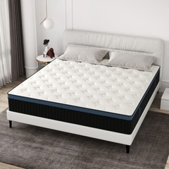 12″14″ Hybrid Mattress Memory Foam InnerSpring Twin Full Queen King Bed In a Box