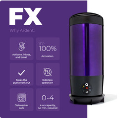 Ardent FLEX Bluetooth Herbal Infuser Decarboxylator FX Oil Butter Maker