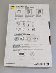 Cadet ComPak CSC102TW 1000W 240V 3415 BTU Fan Forced Wall Heater White 67505 New