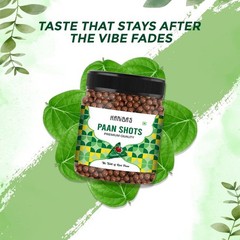 Paan Shots Instant Pan Flavor Mouth Freshener Mukhwas Coated Balls After Meal