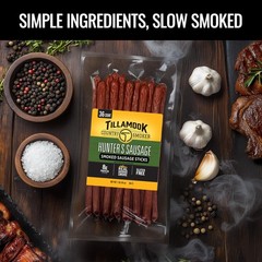 Tillamook Country Smoker 16 Ounce (Pack of 1), Hunter’s Sausage Smoked Sticks