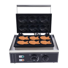 1.5kw Electric Waffle Baker Taiyaki Maker Machine Non-stick Commercial/Household