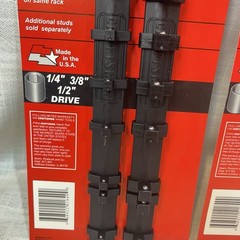 7pc Craftsman Socket Holder Rails 1/4″ 3/8″ 1/2″ For SAE Or Metric NEW USA *READ