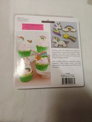 New stainless steel cookie cutter sets. Each pack has four cutters. Themes inclu