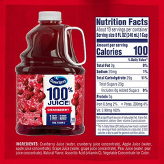 Ocean Spray 100% Juice Cranberry Juice Blend – 101.4 fl oz Bottle New
