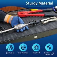 Locking Pliers Slide Hammer Puller Set, 9.8 in Locking Pliers 2 lb Slide Hamm…