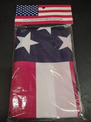 3 Pieces: 3×5′ American Flag, Metal Grommets, 3 Feet By 5 Foot, United States