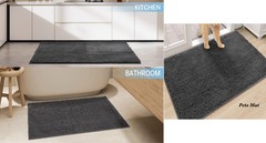 Super Absorbent Door Mat Non-Slip Microfiber Quick Dry Machine Washable Pet Rug
