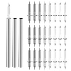 300 Count Double Headed Skirting Nails Dual Direction Nails for Wooden Baseb