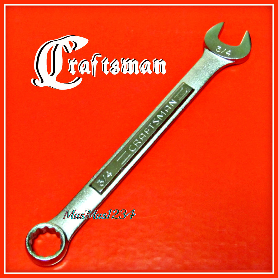 CRAFTSMAN Combination Wrench – SAE Inch Metric MM 12 Point – Any Size NEW