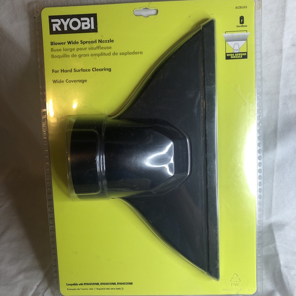 Ryobi Blower Wide Spread Nozzle ACBL03 NEW