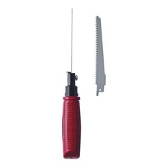 2-in-1 Multi Jab Saw Comfort Grip Handle Fits Reciprocating & Hacksaw Blades