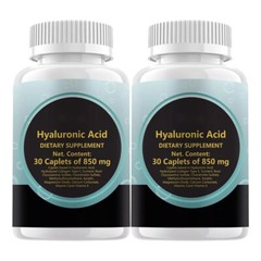 PACK 1-5 New Hyaluronic-Acid 30 Caplets 850 mg Replenish energy