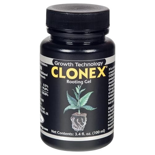Clonex Rooting Gel 100ml – Plant Cutting Rooting Hormone IBA, Fast Root Growth &
